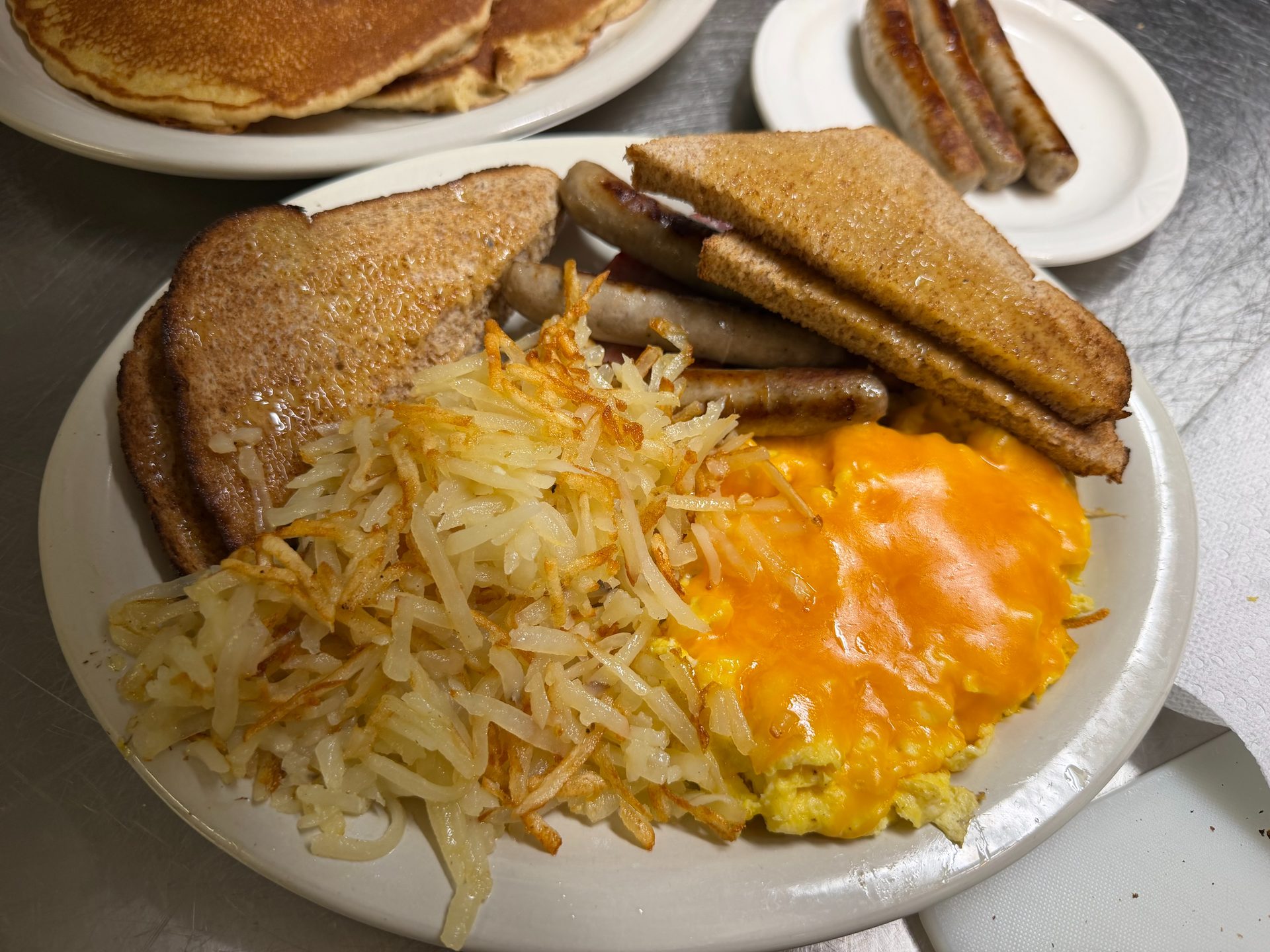 Hearty plates, made from scratch